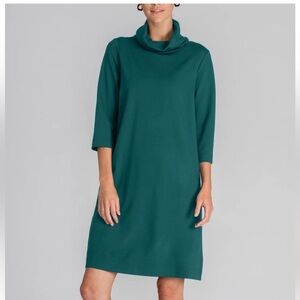 Cynthia Rowley Green Cowl Neck Dress